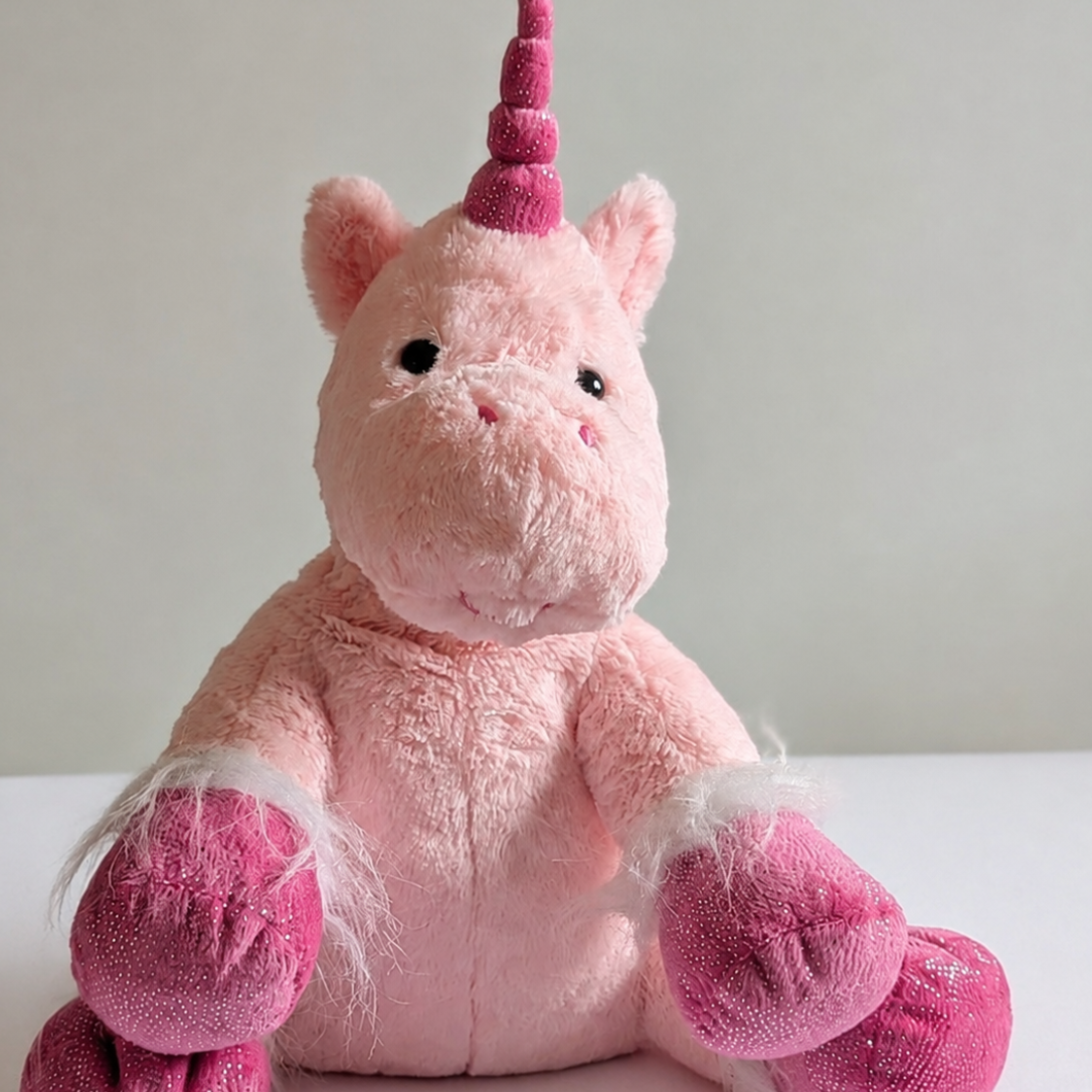 Peluche licorne rose Souhée